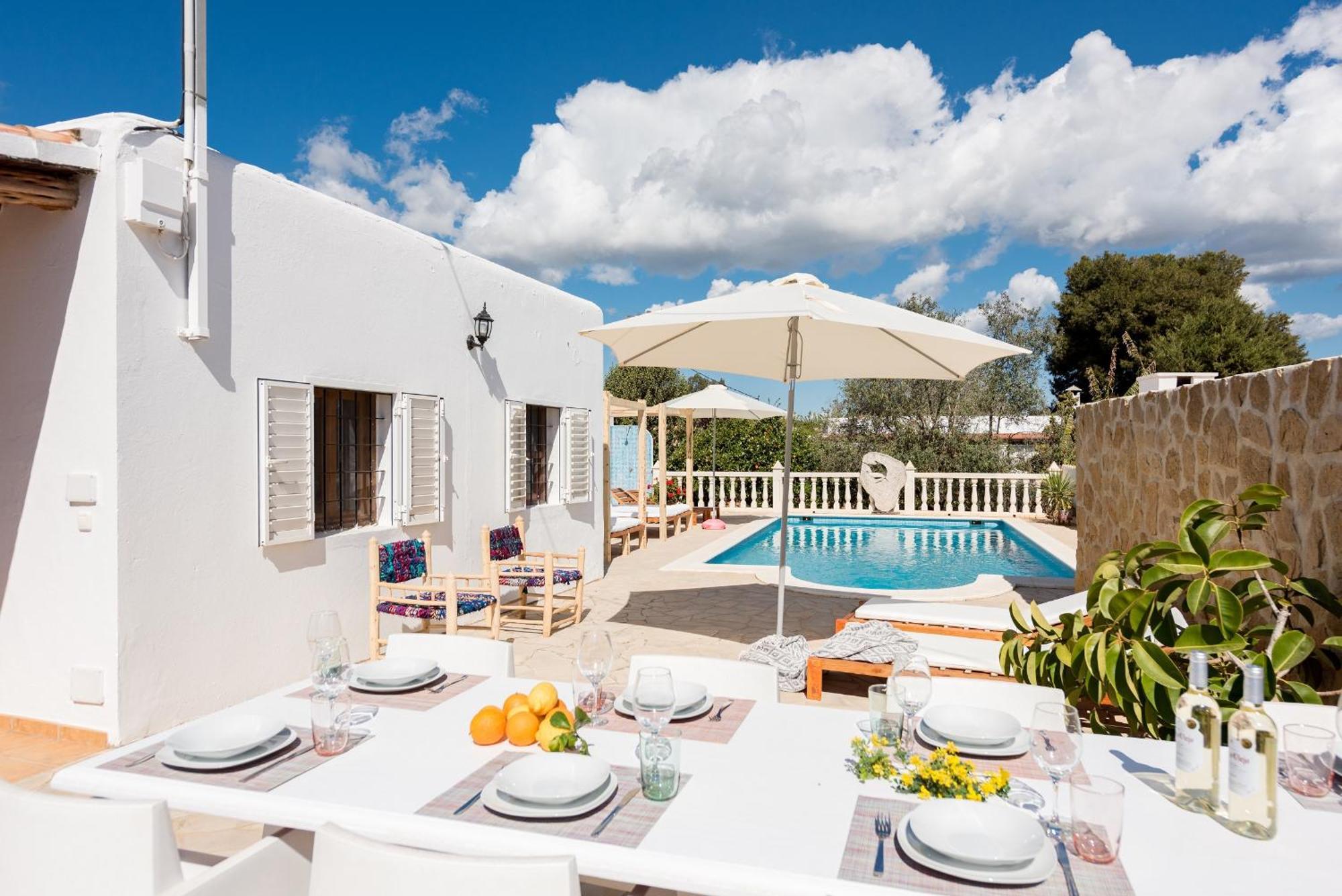 Authentieke Finca, Nabij Het Strand En Restaurants Villa Santa Eularia des Riu Eksteriør billede